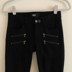 Black Motopant by Paige